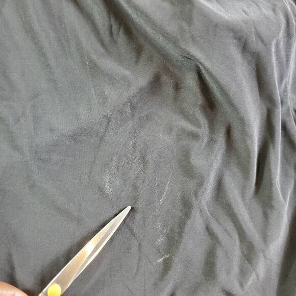 Apart Dress Womens 8 Black Gold Stud Rhinestone Long Formal Ball Sleeveless Gown - Picture 2 of 12